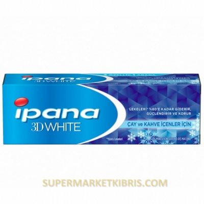 İPANA 3D WHİTE ÇAY VE KAHVE İÇENLER İÇİN 75ML