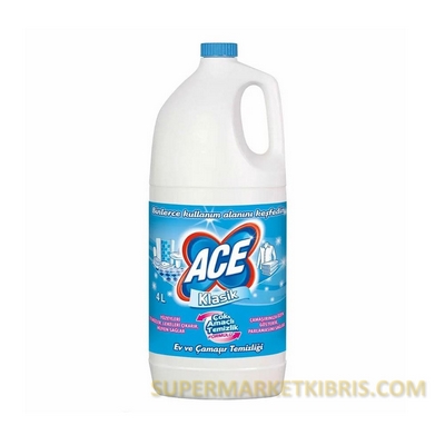 ACE ÇAMAŞIR SUYU KLASİK 4LT