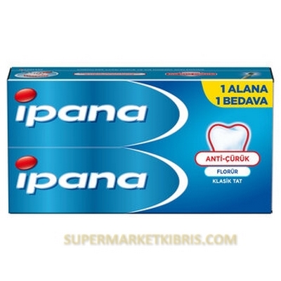 İPANA DİŞ MACUNU ANTİ ÇÜRÜK 2*65 ML