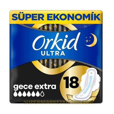 ORKİD ULTRA GECE 18 ADET