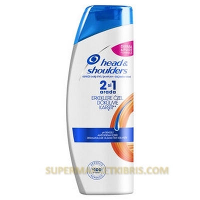 HEAD&SHOULDER ŞAMPUAN 2Sİ1 ARDA ERKKLRE ÖZL 400ML
