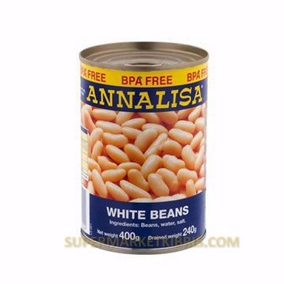 ANNALISA WHITE BEANS 400GR