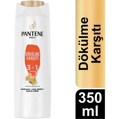 PANTENE ŞAMPUAN 350ML 3İN1 DÖKÜLME KARŞITI