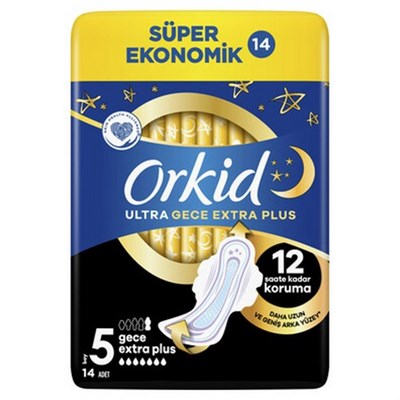 ORKİD ULTRA EXTRA GECE 5 NUMARA 14 LU