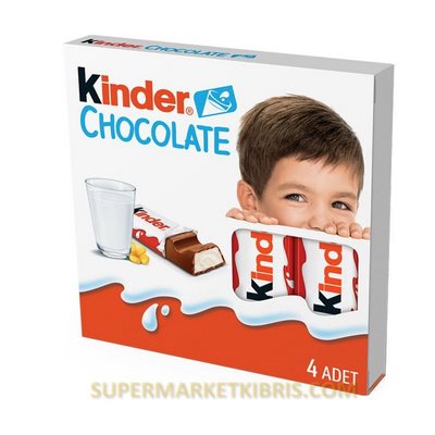 KİNDER ÇİKOLATA T4 50GR