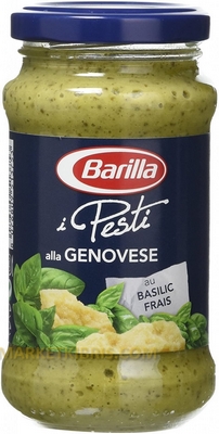 BARİLLA PESTO GENOVESE FESLEĞEN VE FISTIKLI MAKARNA SOSU 190GR