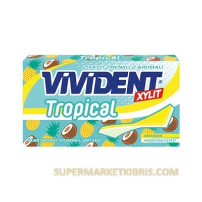 VIVIDENT TROPICAL ANANAS&HIND.