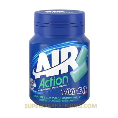 VİVİDENT AİR ACTİON NANE OKALİPTUS AROMALI ŞİŞE 67 GR