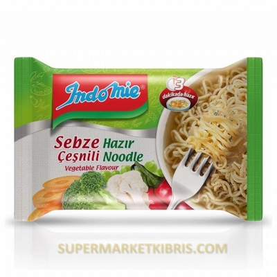 INDOMİE SEBZE AROMALI NOODLE 75 GR