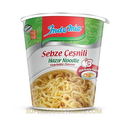 INDOMIE NOODLE BARDAK SEBZE AROMALI 60GR