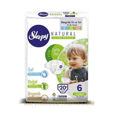 SLEEPY SENSITIVE 6 X LARGE 28Lİ
