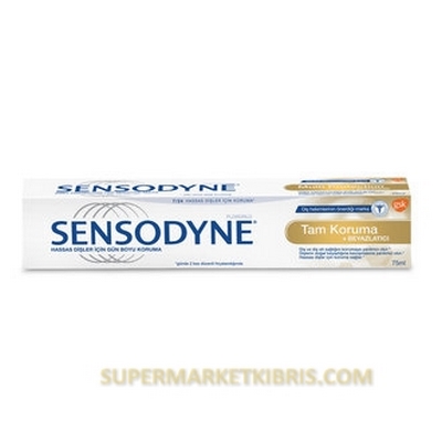 SENSODYNE DİŞ MCN.TAM KORUMA+BEYAZLATICI 75ML