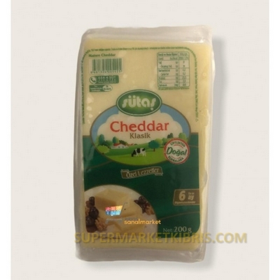 SÜTAŞ CHEDDAR KLASİK 200GR