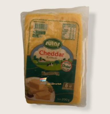SÜTAŞ CHEDDAR KIRMIZI 200GR