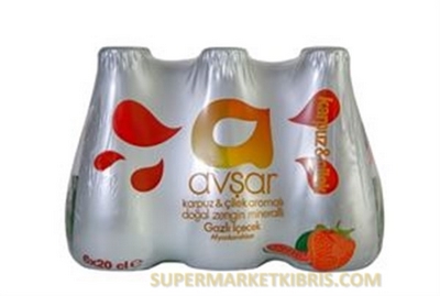 AVSAR MADEN SUYU KARPUZ&CILEK 200ML 6LI