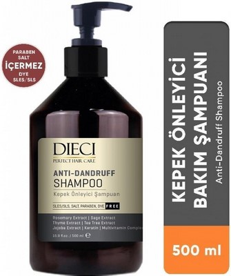 DIECI KEPEK ONLEYICI SAMPUAN 500ML