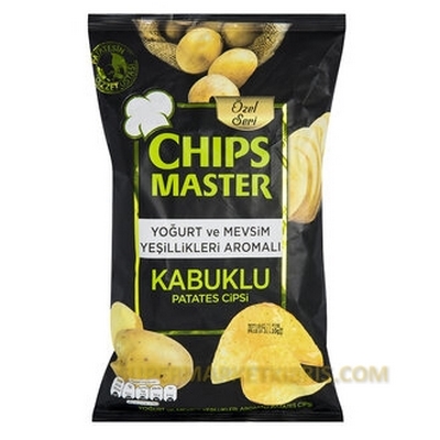 CHİPS MASTER KABUKLU YOĞURTLU PATATES CİPSİ 110GR