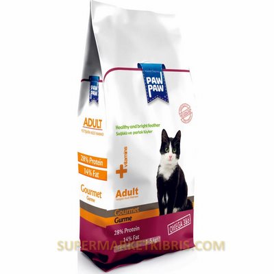 PAW PAW KEDİ GOURMET ADULT 1,5KG