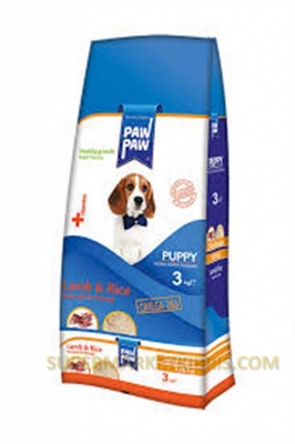 PAW PAW KÖPEKPUPPY LAMB&RICE  3KG