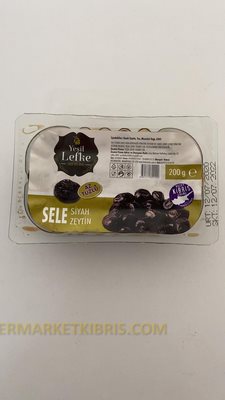 YESIL LEFKE SELE ZEYTIN AZ TUZLU 200GR