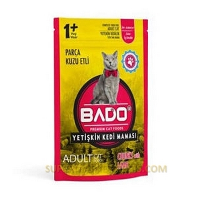 BADO WET ADULT CAT FOOD CHUNKS ETLI 85G