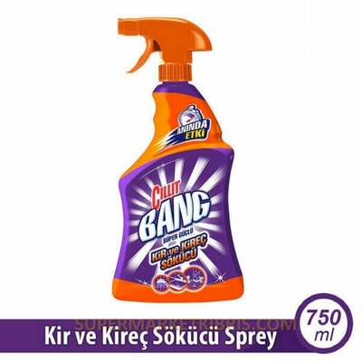 CİLLİT BANG DOĞAL GÜÇ %100 KİR VE KİREÇ SÖKÜCÜ 750ML