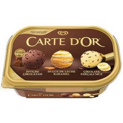 CARTE DOOR İSVEÇ ÇİKOLATASI-MUZ-KARAMEL 850ML
