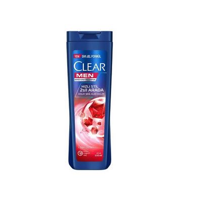 CLEAR MEN SAMPUAN 350ML HIZLI STIL
