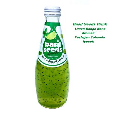 BASIL SEEDS MINT GREEN LEMON