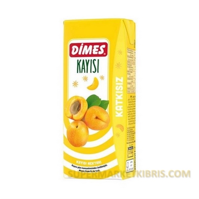 DİMES MEYVE SUYU KAYİSİ 1/5