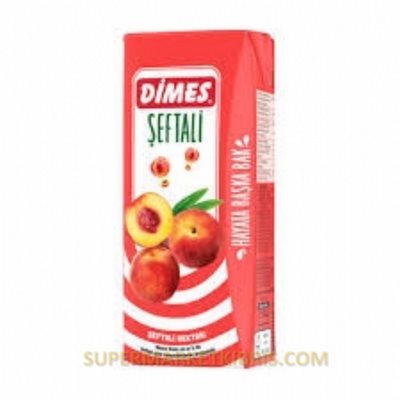 DİMES MEYVE SUYU ŞEFTALİ 200ML