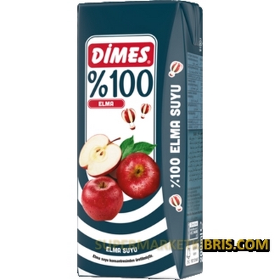 DİMES ELMA %100  200ML