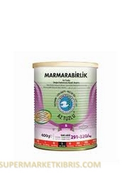 MARMARABİRLİK DOĞAL SİYAH ZEYTİN AZ TUZLU 400GR