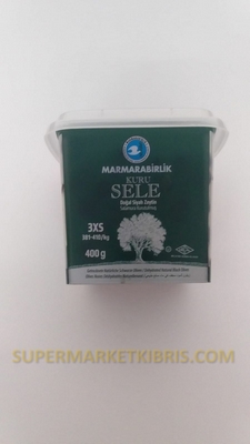 MARMARABİRLİK KURU SELE ZEYTİN 3XS BOY 400GR