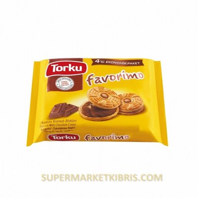 TORKU FAVORIM CIK.KREMALI 4LU BISKUVI