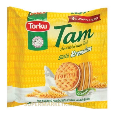 TORKU TAM KAKAO KREMALIM 83 GR X 3 ADET