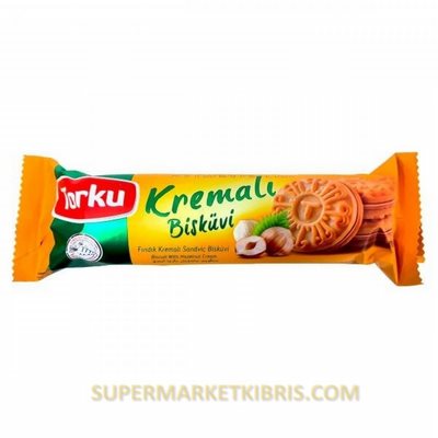 TORKU FINDIK KREMALI SANDVİÇ BİSKÜVİ 61 GR