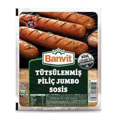 BANVİT VAKUMLU JUMBO SOSİS 330GR