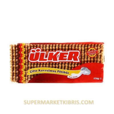 ÜLKER PETİBÖR ÇİFTE KAVRULMUŞ BİSKÜVİ 175 GR