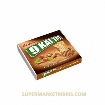 ÜLKER 9 KAT TAT FINDIK GOFRET 39 GR