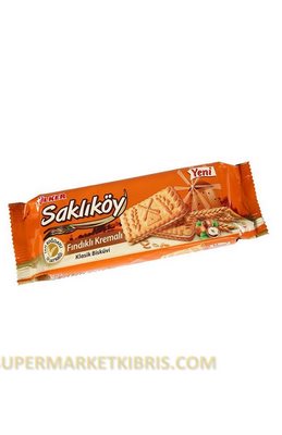 ÜLKER SAKLIKÖY KREMALI FINDIKLI BİSKÜVİ 100GR