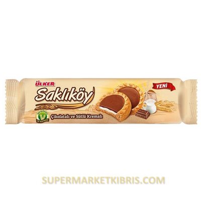 ÜLKER SAKLİKÖY ÇİKOLATALİ SÜTLÜ 100GR 