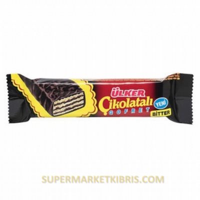 ULKER ÇİKOLATALI BİTTER GOFRET 36 GR