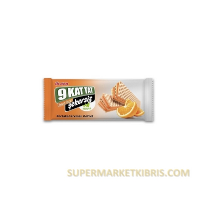 ÜLKER 9 KAT TAT PORTAKALLI ŞEKERSİZ 118 GR