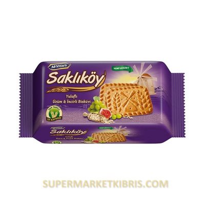 ÜLKER MCVİTİES SAKLIKÖY İNCİR YULAFLI 122 GR