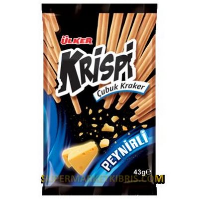 ÜLKER KRİSPİ ÇUBUK KRAKER PEYNİRLİ 43 GR