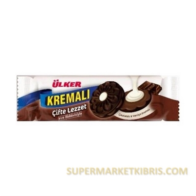 ÜLKER RONDO KREMALI ÇİFTE LEZZET KAKAO VANİLYA 65G