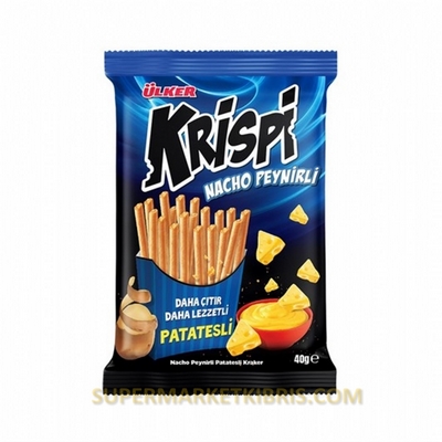 ÜLKER KRİSPİ PTTSLİ NACHO PYNRLİ ÇBK KRKR 40GR