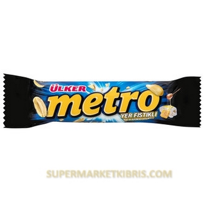ÜLKER METRO YER FISTIK BAL KAYMAKLI 36 GR