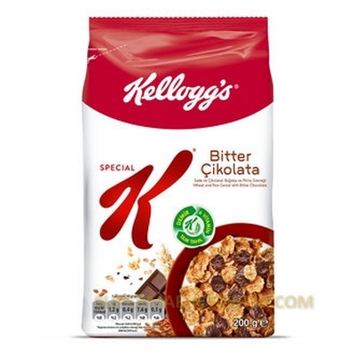 ÜLKER KELLOGGS SPECİAL K BİTTER ÇİKOLATA 200GR